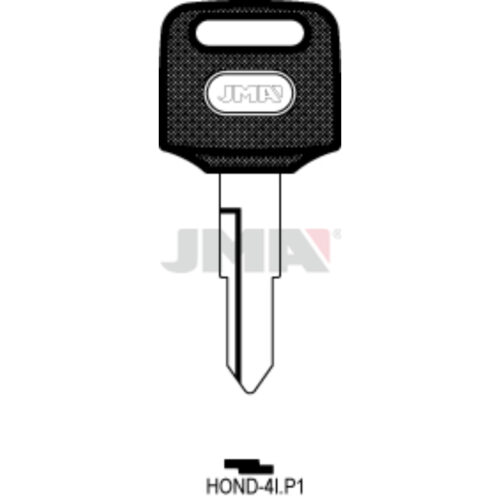 Chei Otel Plastic Negru HOND-4I.P1